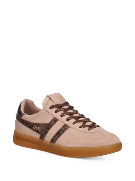 Sneakerși Gola cu model piele de șarpe