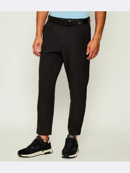 BOSS GREEN Pantaloni T_Convert negru