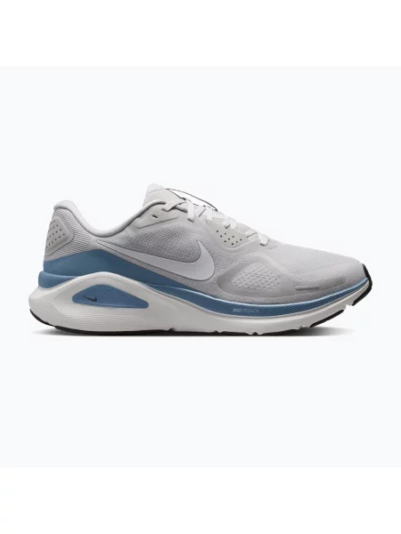 Încălțăminte de alergare pentru bărbați Nike Structure 26 grey fog/work blue/summit white alb