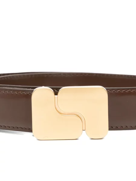 Pasek Soeur na sprzączkę brązowy