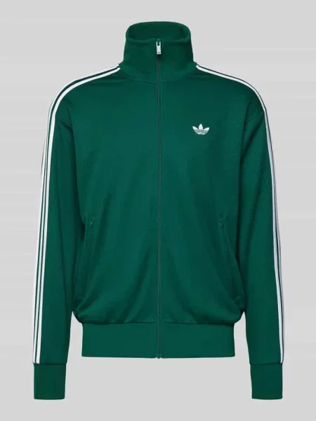 Kurtka treningowa ze stójką Adidas Originals zielona