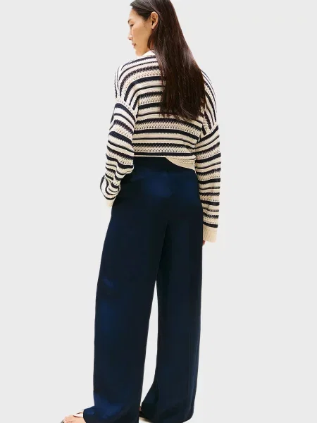 Атласные брюки Tommy Hilfiger синие