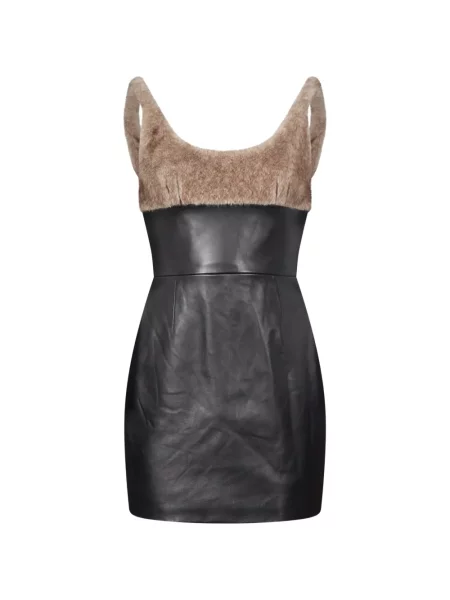 Rochie Alexander Wang din piele negru