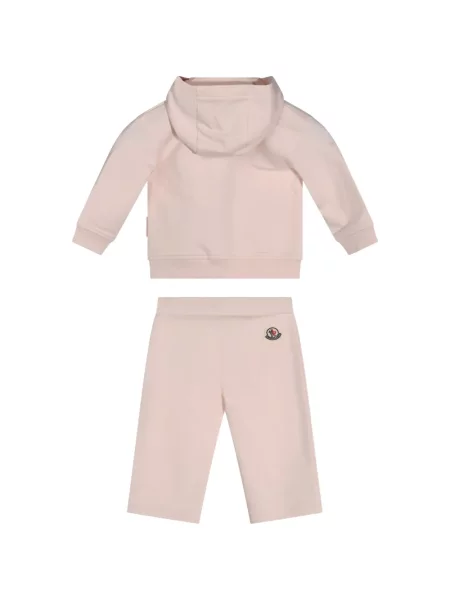 Komplet dresowy dziecięcy Moncler Enfant różowy