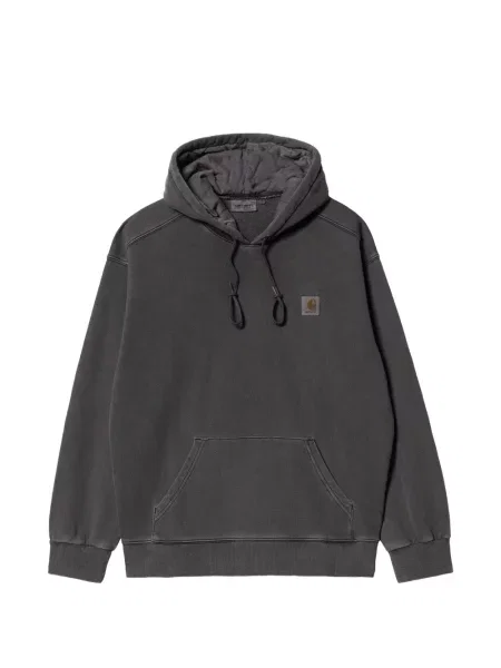Hanorac cu glugă Carhartt Wip cu glugă gri