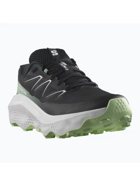 Бігові кросівки Salomon Ultra Flow 2 чорний/білий/патина зелений білі