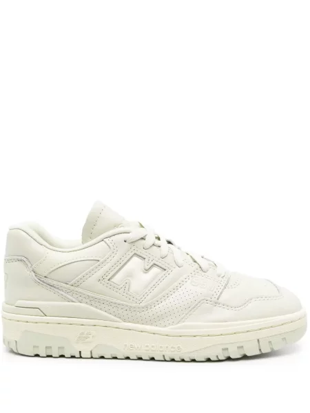 Sneakerși New Balance 550 din piele verde