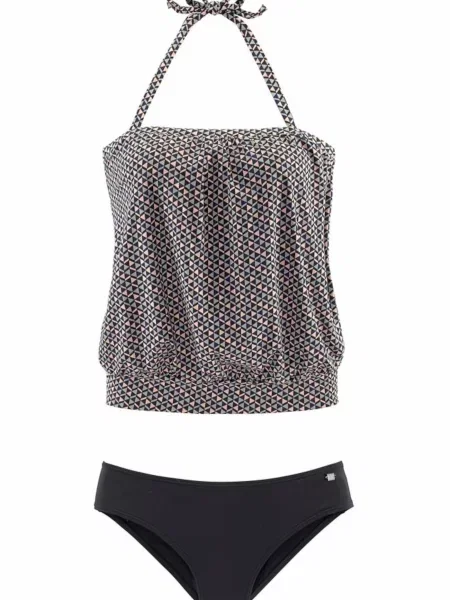 JETTE Tankiny černá