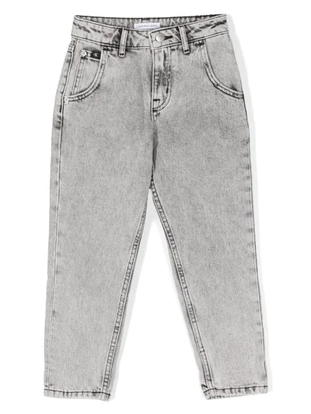 Jeansy dziecięce Calvin Klein czarne