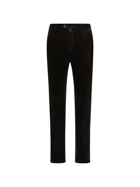 Pantaloni Kiton din cașmir maro