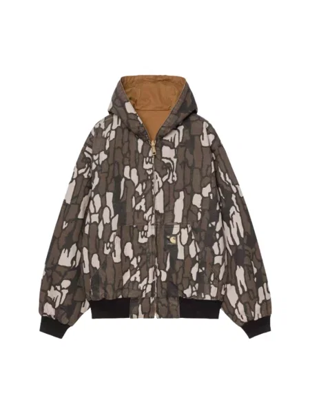 Kurtka Carhartt Wip płócienna brązowa