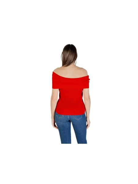 Sweter Only czerwony