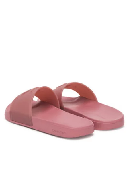 Natikače Calvin Klein Ess Slide Tpu Ružičasta crvena