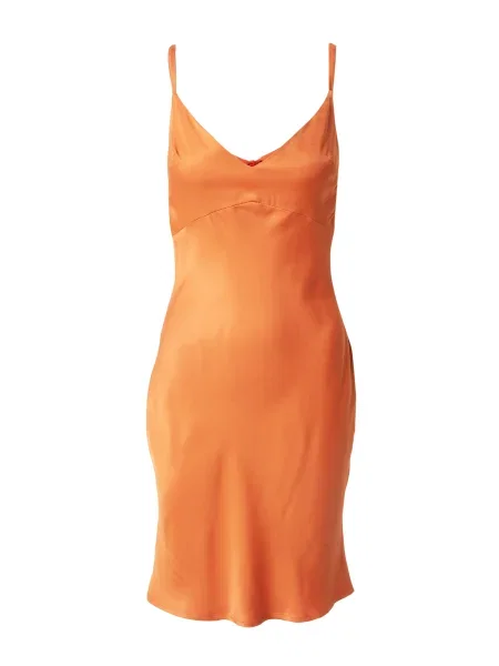 A LOT LESS Rochie Anais' portocaliu