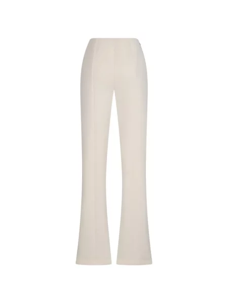 Pantaloni Blumarine evazate alb