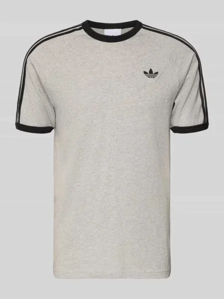 T-shirt z wyhaftowanym logo Adidas Originals
