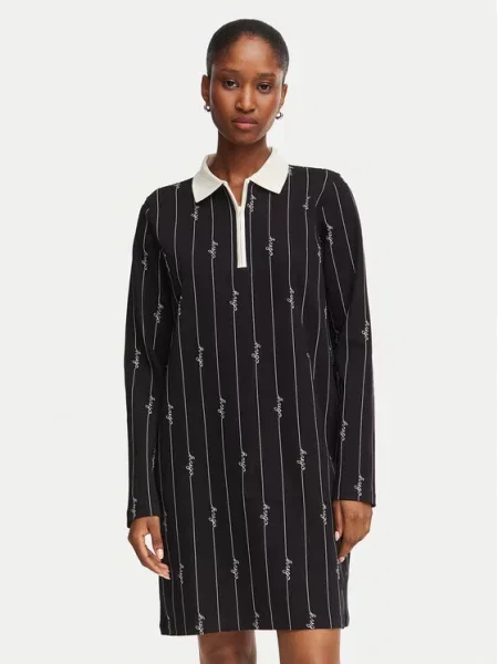HUGO Rochie de zi Noople_B negru