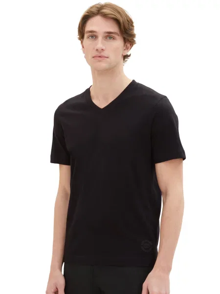 TOM TAILOR Tricou negru