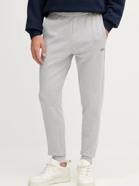 Спортивні штани Lacoste меланж сірий