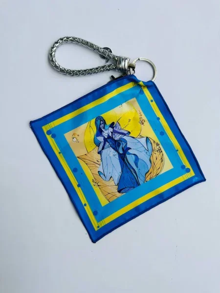 Кожаная сумка Myscarf желтая