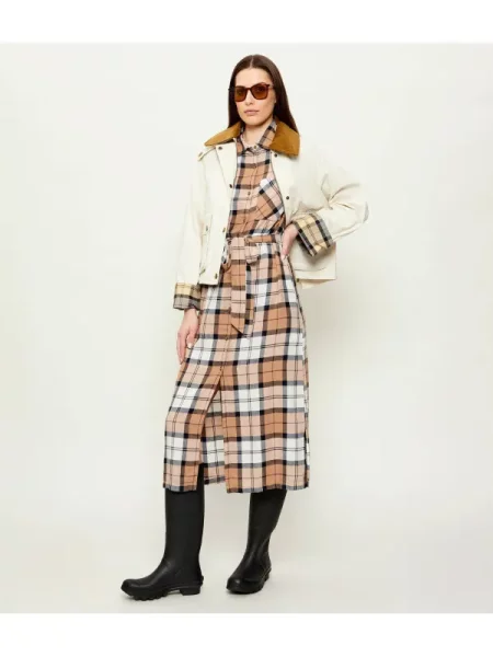 Barbour Rochie Fern | cu adaos de in bej