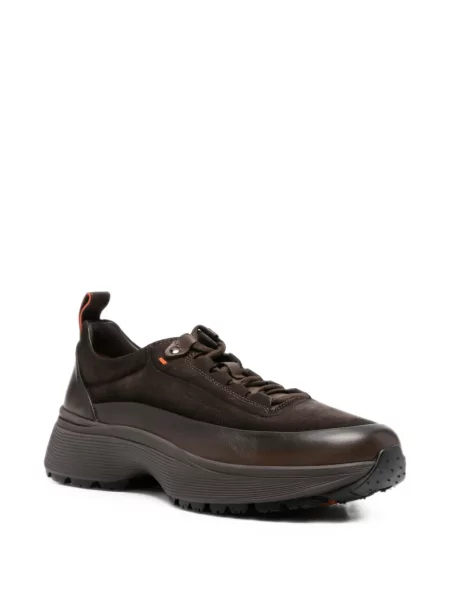 Sneakerși Santoni chunky maro