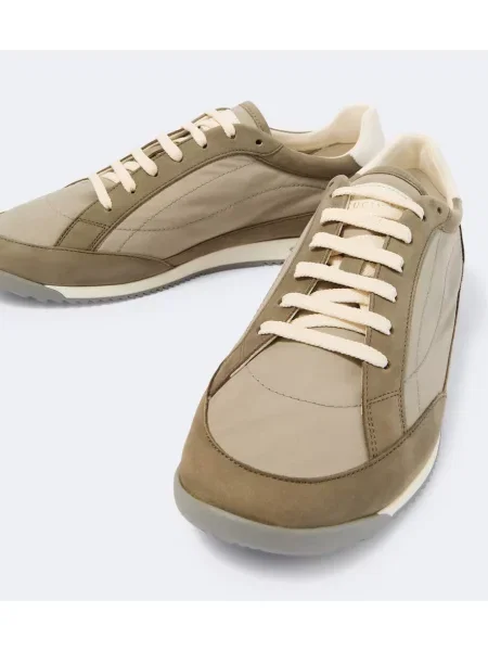 Sneakerși Brunello Cucinelli din piele bej