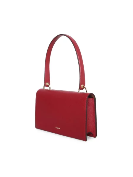 Furla Torebka Amelia M Bordowy czerwona