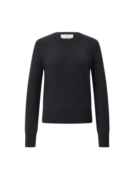 Sweter Ami Paris czarny