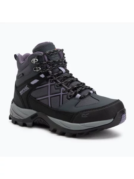 Buty trekkingowe REGATTA Samaris III seal grey/purple szare