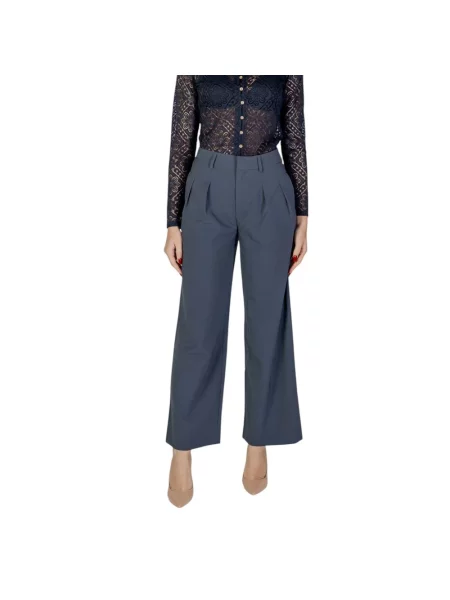 Talia spodnie Calvin Klein Jeans z wysoką talią czarne