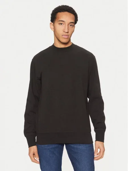Calvin Klein Jeans Mikina Interlock černá