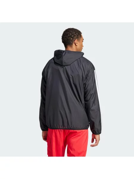 ADIDAS SPORTSWEAR Sportovní bunda Essentials černá bílá