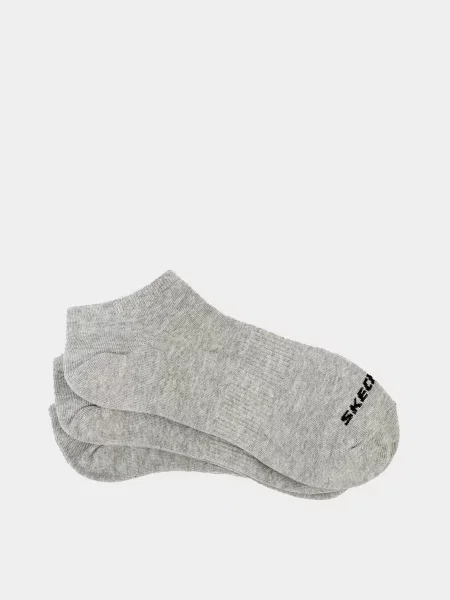Skechers Набір шкарпеток Унісекс Бавовна/поліестер сірий