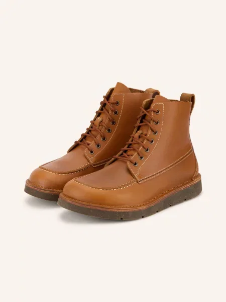 Birkenstock Šněrovací Boty Birmingham Moc koňaková