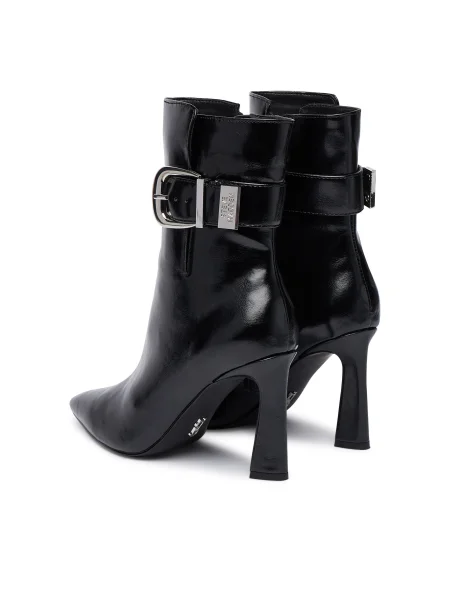 Steve Madden bokacsizma Stashed magassarkú fekete