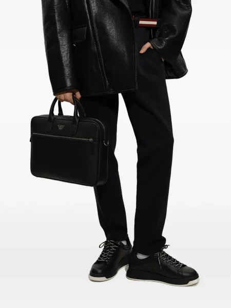 Куфарче Emporio Armani с автограф черно