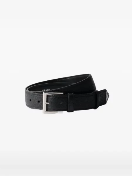 Curea Prada din piele negru