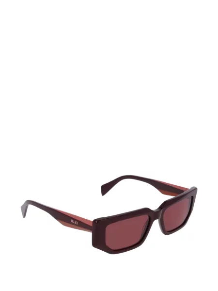 Ochelari de soare Liu Jo cu imprimeu geometric maro