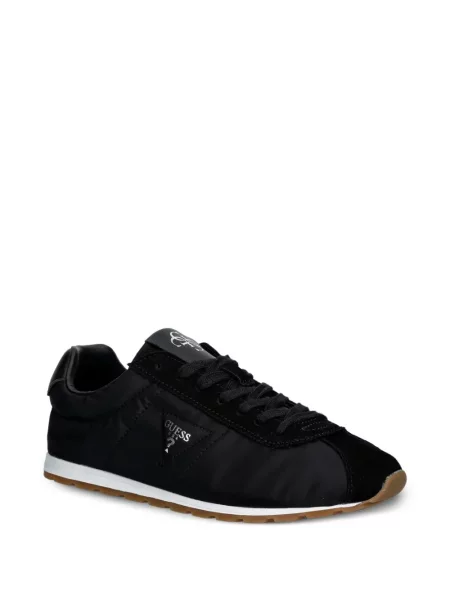 Sneakerși Guess cu autograf negru