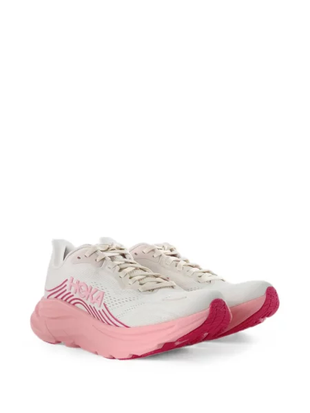 Sneakerși Hoka cu imagine chunky alb