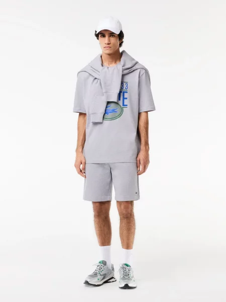 Футболка Lacoste серая