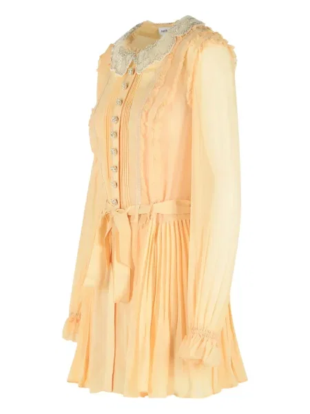 Rochie mini Self-portrait plisată de costum