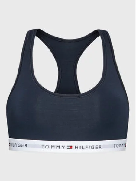 TOMMY HILFIGER Podprsenka námornícka modrá / sivá / červená biela