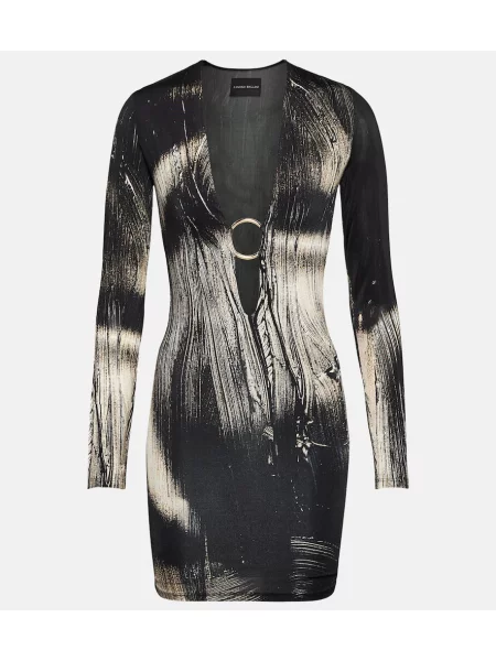 Sukienka Louisa Ballou z nadrukiem czarna