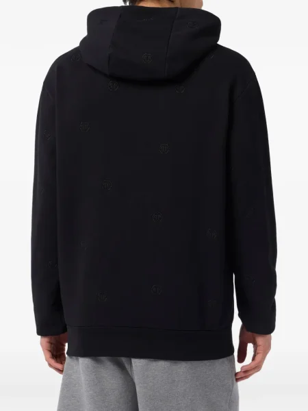Hanorac cu glugă Philipp Plein negru