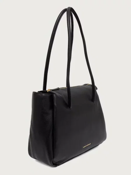 Tommy Hilfiger чанта tote дамска от имитация на кожа ESSENTIAL черно