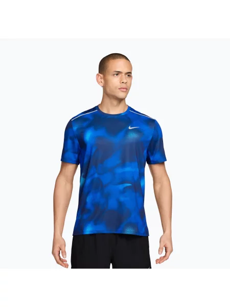Tricou de alergare pentru bărbați Nike Miler midnight navy marină