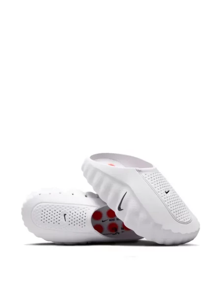 Papuci tip mules Nike alb