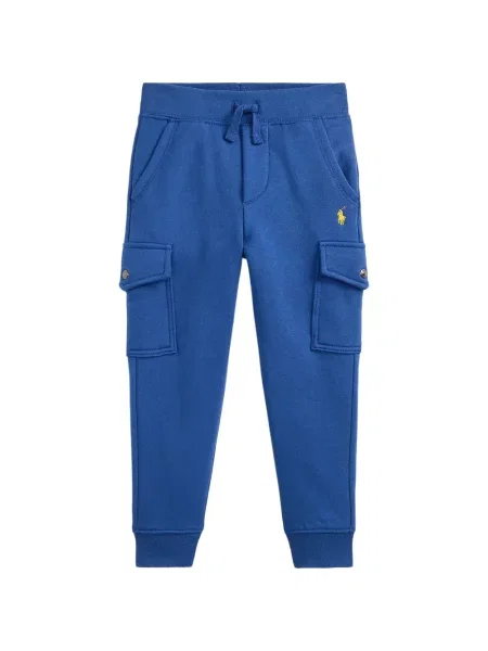 Spodnie dziecięce Polo Ralph Lauren niebieskie